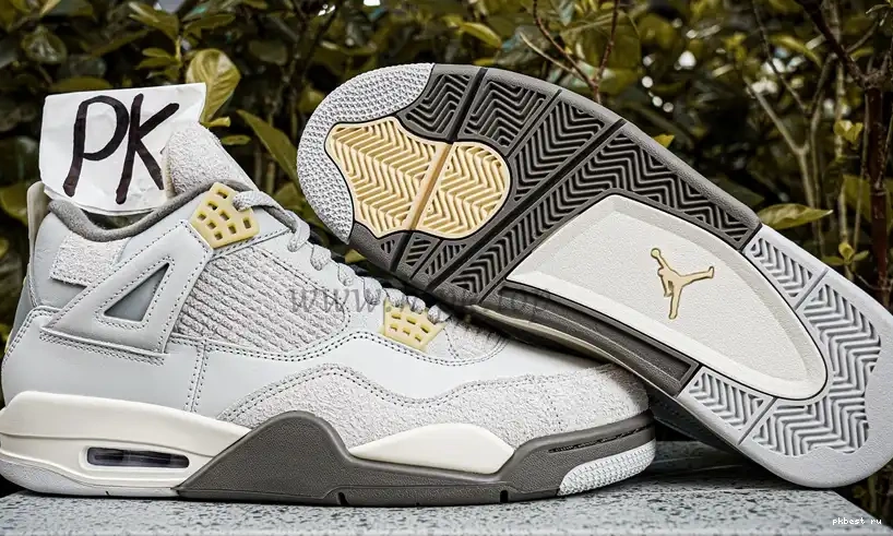SHIP Retro 4 PK SE Photon MATERIALS Jordan RETAIL TO Craft GOD READY Dust 0624